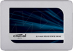 Crucial MX500 500GB SATA 2.5" 7mm (with 9.5mm adapter) Internal SSD