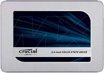 Crucial MX500 2TB SATA 2.5" 7mm (with 9.5mm adapter) Internal SSD