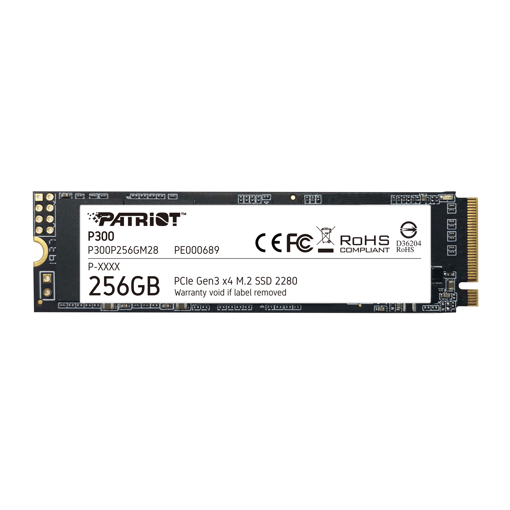 Picture of Patriot P300 256GB PCIe Gen III SSD M.2 NVME