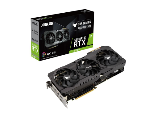 Picture of Asus TUF Gaming GeForce RTX 3070 Ti OC Edition 8GB GDDR6X Graphic Card