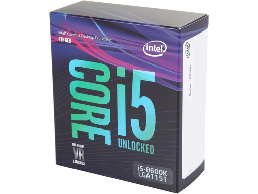 Picture of Intel-Core i5-8600K 3.6 GHz 6-Core LGA 1151 Processor