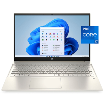 Picture of HP PAVILLION 15-EG0070wm I7-1165 G7-8GB-512GB SSD-15.6" FHD IPS TOUCH-W10-Lunar Gold