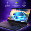 Picture of lenovo IdeaPad Gaming 3 15IHU6  Ci5 11300H -16G -256GB +1TB-RTX 3050 4G-Shadow Black