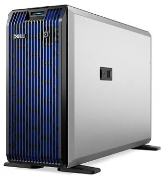 Picture of Dell PowerEdge T360 Tower Server with Intel Xeon E-2414 (4C/4T), 16GB DDR5 ECC RAM, and 3x2TB 7.2K RPM SATA hot-plug drives. Features PERC H755 RAID controller, 700W hot-plug redundant PSU, iDRAC9 Basic 16G, and Broadcom 1Gb dual-port LOM.