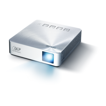 Picture of ASUS S1 Portable LED Projector-200 Lumens-Built-in 6000mAh Battery-Up to 3-hour Projection-Power Bank-HDMI/MH
