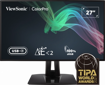 Picture of ViewSonic VP2768A 27 Inch QHD Professional IPS Monitor | 100% sRGB | USB-C | Pantone Validated