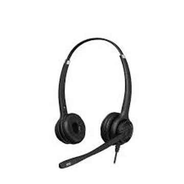 Picture of FIBERME FCH7110D Call Center Headset | Noise Cancelling Microphone | USB & 3.5mm Dual Plug