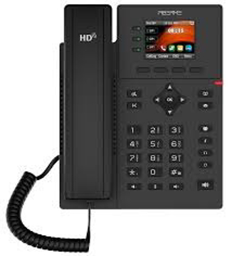 Picture of FAP2730P Mid-Level Business IP Phone | 4 Lines | 2.4" Color LCD | Power over Ethernet (PoE) | HD Voice